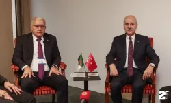 TBMM Başkanı Kurtulmuş, Cezayir Meclis Başkanı Boughali ile görüştü