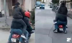 Trafikte tehlike saçan motosiklete ceza!