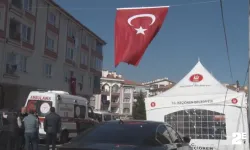 TUSAŞ şehidinin baba ocağına Türk bayrağı asıldı