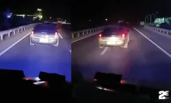 Yolu kapatıp ambulansa geçit vermedi!