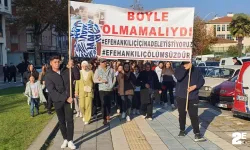 Alkollü sürücünün tahliyesi protesto edildi!