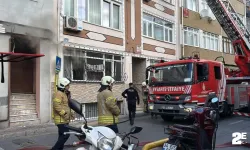 Bir apartmanda yangın çıktı: 5 kişi mahsur kaldı