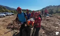 Çocuğun "annemi götürün" feryadı tatbikata damga vurdu