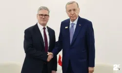 Cumhurbaşkanı Erdoğan, İngiltere Başbakanı Starmer ile görüştü