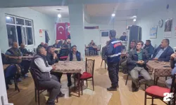 Eskişehir'de jandarma ekipleri vatandaşları hırsızlıklara karşı bilgilendirdi