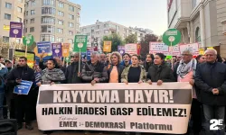 Eskişehir’de kayyum protestosu