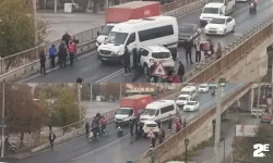 Eskişehir'de kaza sonrası trafik tıkandı