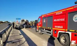 Kazaya bakmak isterken kaza yaptı