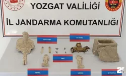 Tarihi eser kaçakçıları gözaltına alındı