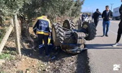 Traktörün altında kalarak can verdi