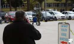 Yüksek Hızlı Tren garında bomba paniği!