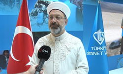 Diyanet İşleri Başkanı Erbaş: “Filistin'de yıkılan evlerin yeniden yapılmasında Türkiye olarak önderlik yapacağız''