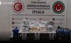 İpsala Sınır Kapısı'nda 118 kilo esrar ve kokain ele geçirildi