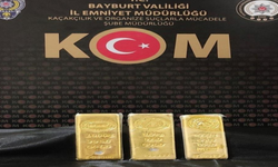 10 milyon lira değerinde 3 külçe altın ele geçirildi