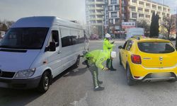 Polis ekiplerince Eskişehir'de kış lastiği denetimlerine başlandı