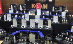 50 milyon lira değerinde kaçak oyun konsolları ele geçirildi