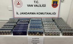 Van'da 860 paket kaçak sigara ele geçirildi