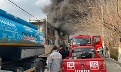 Şehit babasının evi alevlere teslim oldu