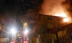 Sakarya'da geceyi aydınlatan yangın: Mahalleli sokağa döküldü