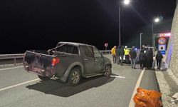 Pirinkayalar Geçidi'nde trafik kazası