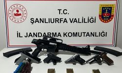 Jandarma ekipleri silah kaçakçılarını yakaladı