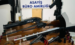 İş yerinden cephanelik çıktı!