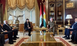 DEM Parti heyeti, KDP lideri Barzani ile görüştü