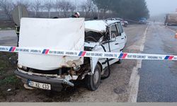 Çanakkale'de trafik kazası 1 ölü, 1 ağır yaralı