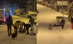 Karda kayak keyfi hastanede bitti...
