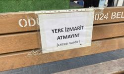 Vatandaşın ceza yememesi için esnaftan uyarı mesajı