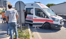 Ambulans şoförünün dikkati faciayı önledi