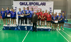 Badminton'da derece yaptılar