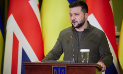 Zelenskiy, İngiltere'de