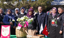 Başkan Ataç 8 Mart’ı kadın üreticilerle kutladı