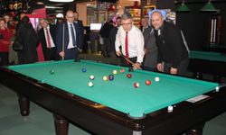 Yorgunluğu bilardo ile attı