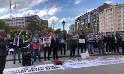 Eskişehir Filistin ile Dayanışma Platformu'ndan protesto: Filistinli çocukların üzerine ölüm yağıyor