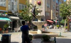 Eskişehir’de süs havuzlarında yaz hazırlığı!