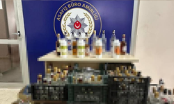 Sahte içki üreten şüpheli yakalandı