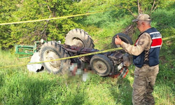Traktörün altında kalan sürücü hayatını kaybetti