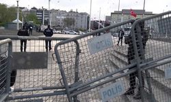 Taksim Meydanı ve İstiklal Caddesi'ne çıkan yollarda 1 Mayıs tedbirleri