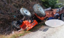 Traktör kazasında 1 kişi hayatını kaybetti