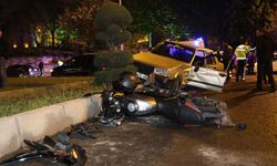Alkollü otomobil sürücüsü motosiklete çarptı: 1 ağır, 3 yaralı