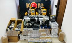 Kaçak tütün operasyonunda 36 bin 660 adet makaron ele geçirildi
