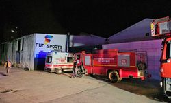 Kayseri'de mobilya fabrikasında yangın