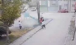 Parkın yakılma anına dair güvenlik kamerası görüntüleri ortaya çıktı