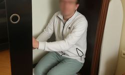 Çeşitli suçlardan aranan şahıs saklandığı gardıropta yakalandı!
