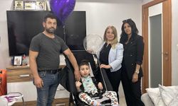 Sivrisinek ısırığıyla yatağa bağımlı hale gelen çocuk, pusetine kavuştu