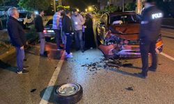Konya'da otomobiller çarpıştı