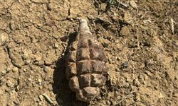 104 yıllık patlamamış el bombası bulundu!
