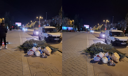 Eskişehir’de bisiklet yoluna çöp engeli